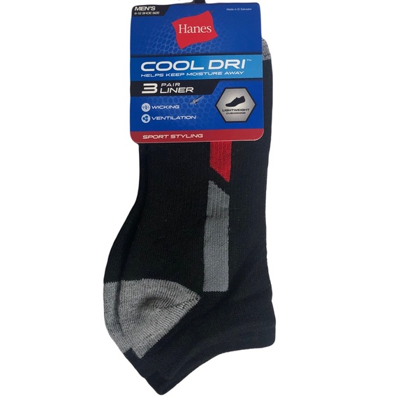 Hanes Underwear & Socks Hanes Cool Dri Sport Styling Mens Three